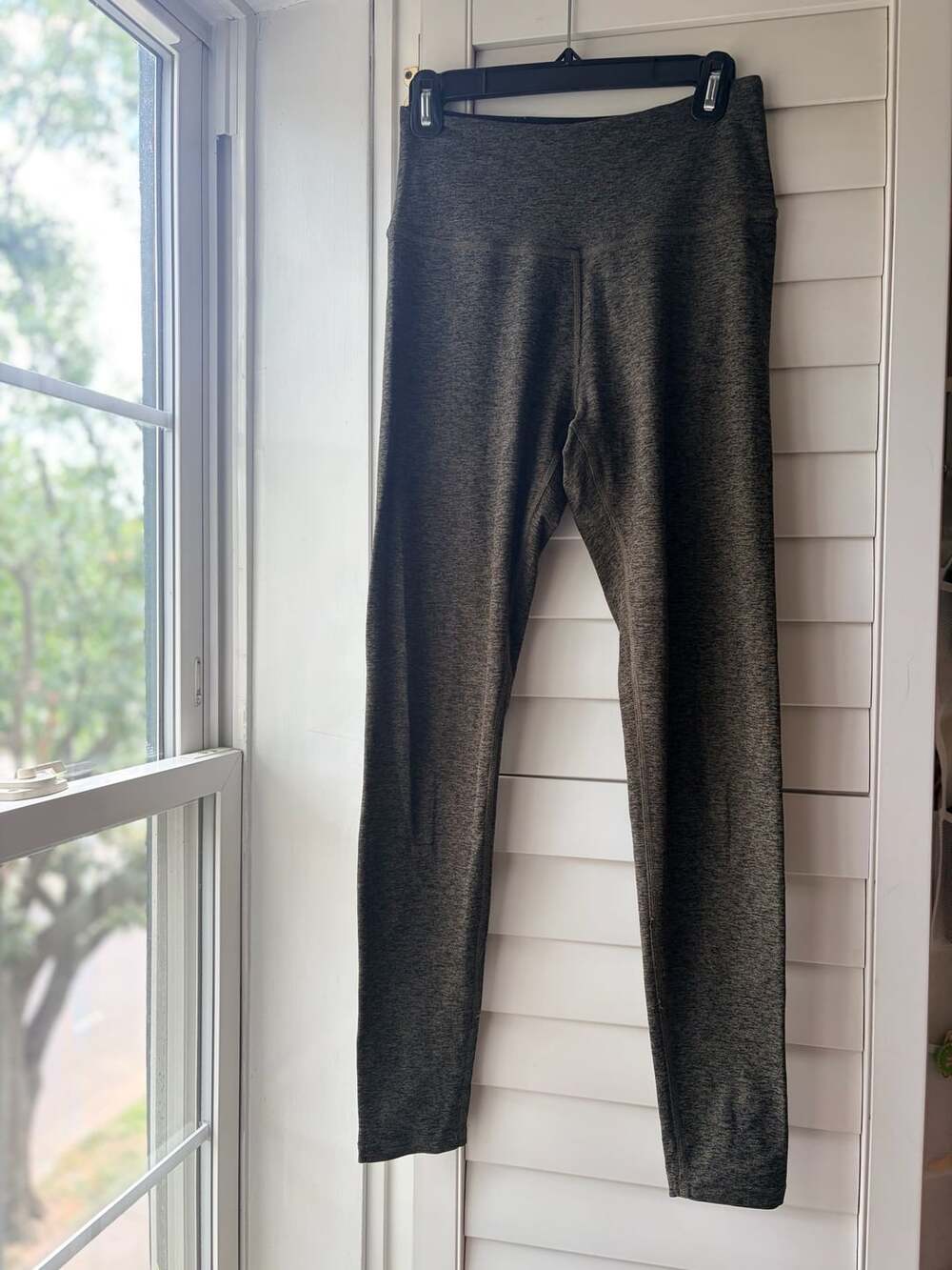 Beyond Yoga Spacedye High Waisted Leggings Heathered Green